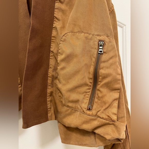 Young Fabulous and Broke Oversized Cropped Jacket - Picture 3 of 9